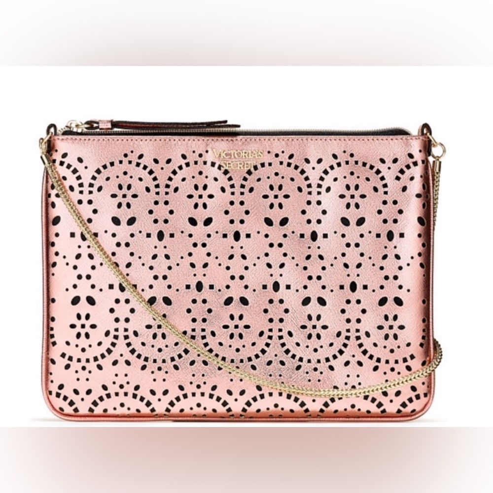 Victoria’s Secret Slim Crossbody Bag, Rose Gold